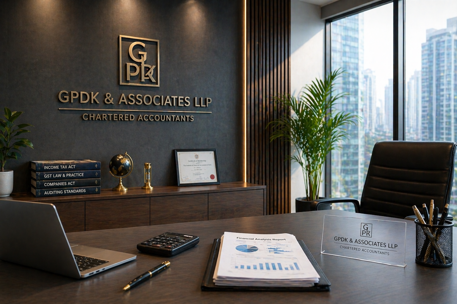 GPDK & Associates LLP Chartered Accountants Office in India