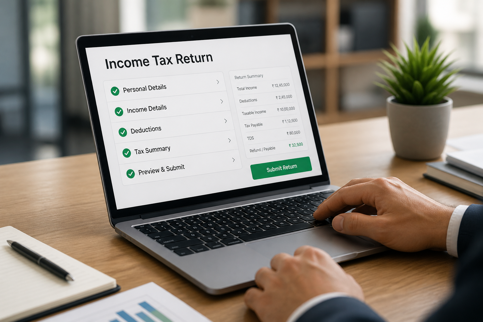 Preparation & Filing of Income Tax Returns