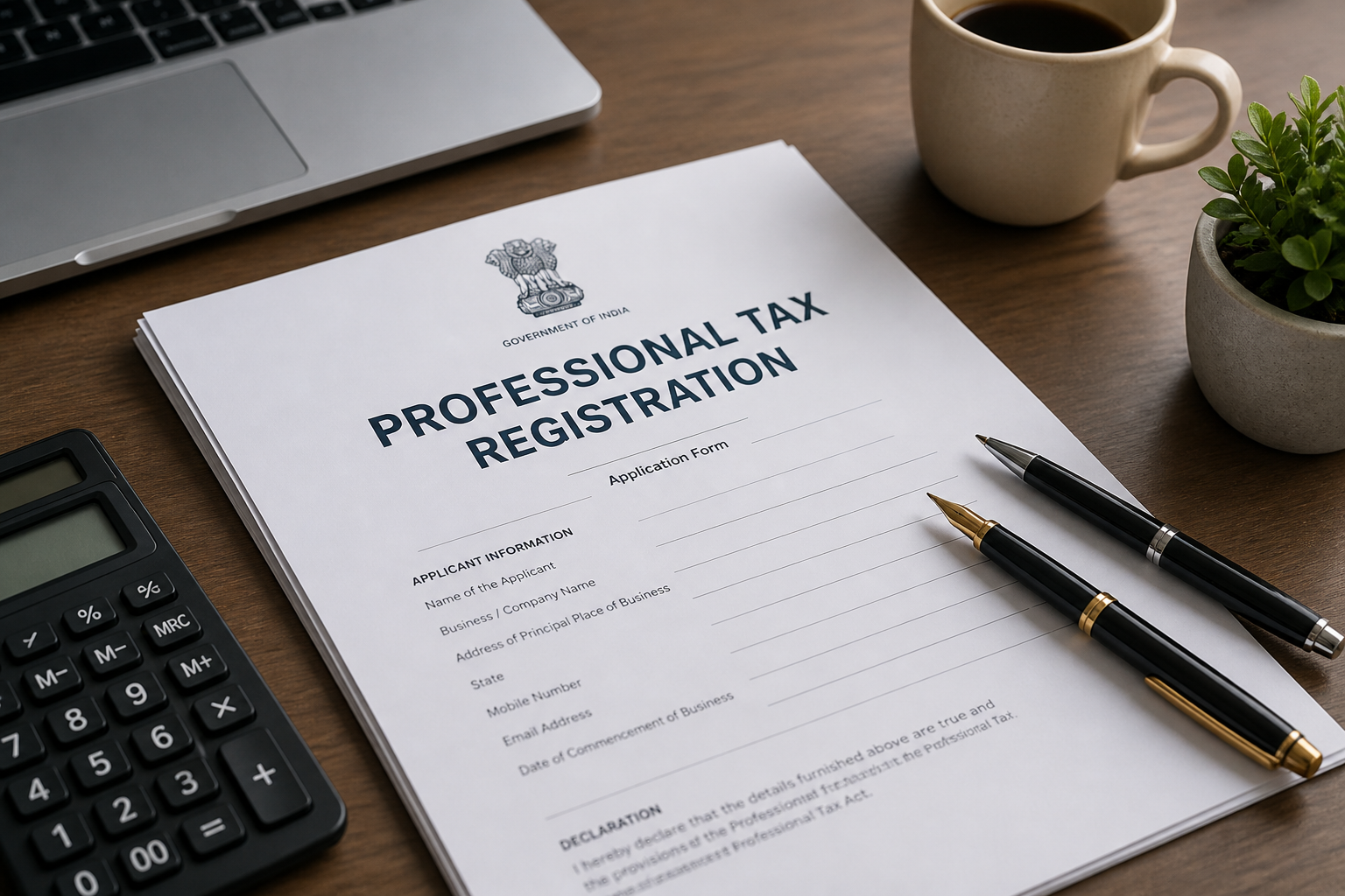 Professional Tax Registration