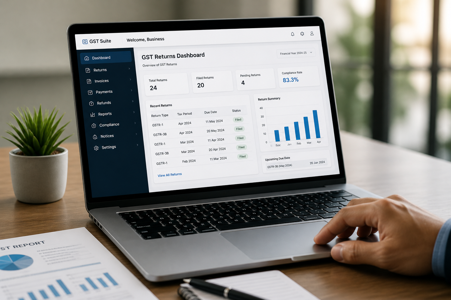 GST Return Preparation & Filing